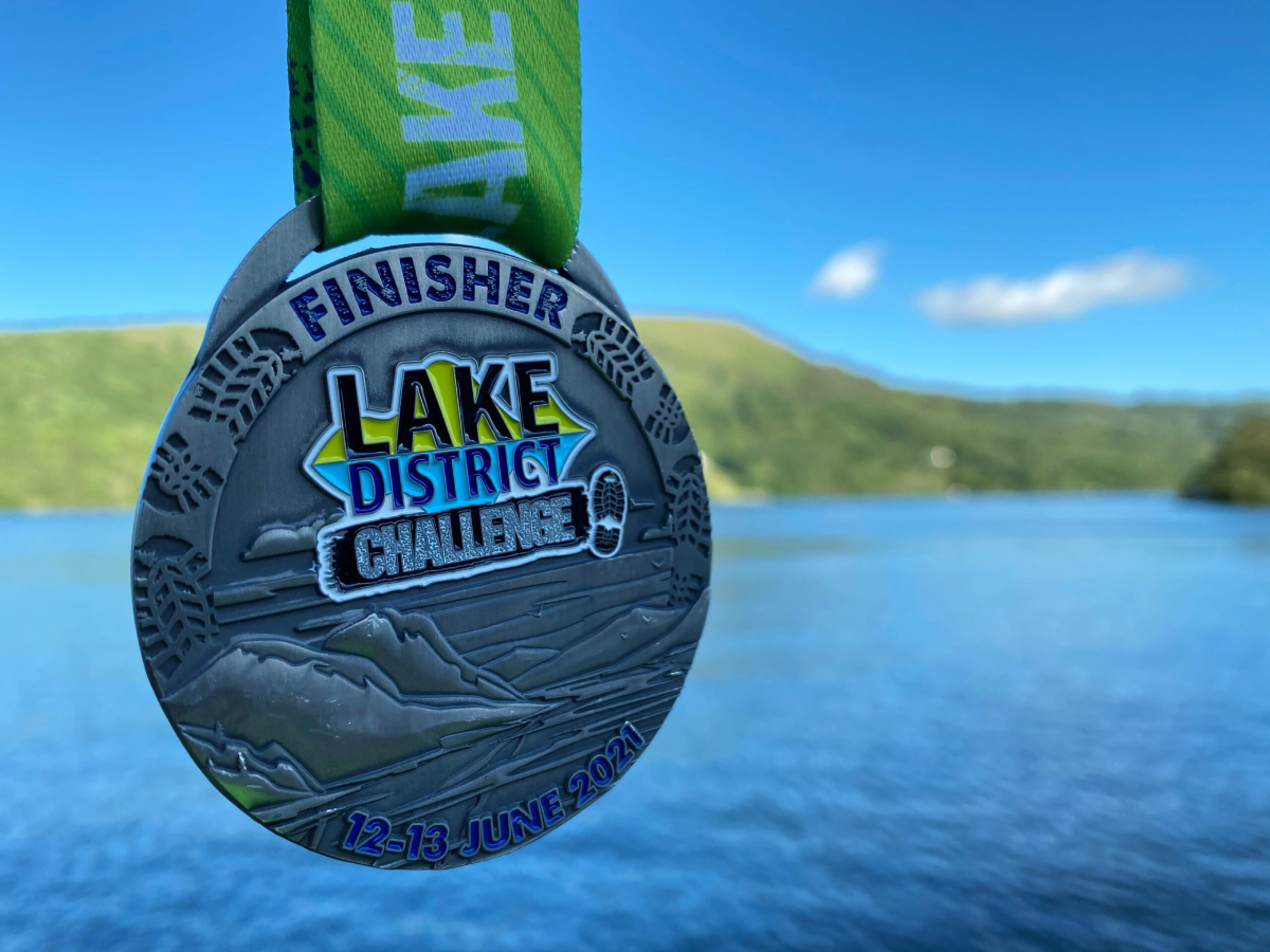 Lake District Ultra Challenge Medal Scaled